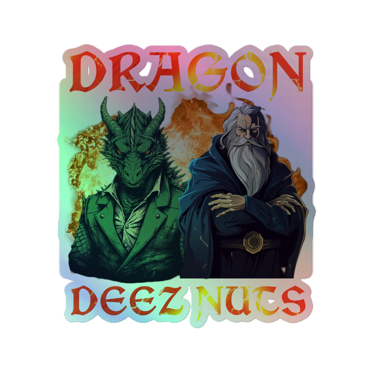 Dragon Deez Nuts (sticker)