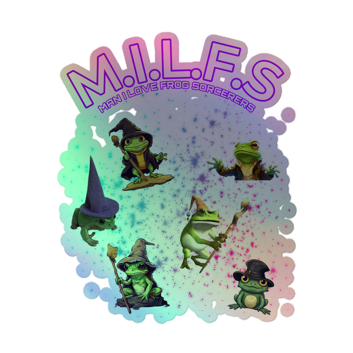 Man I Love Frog Sorcerers (sticker)