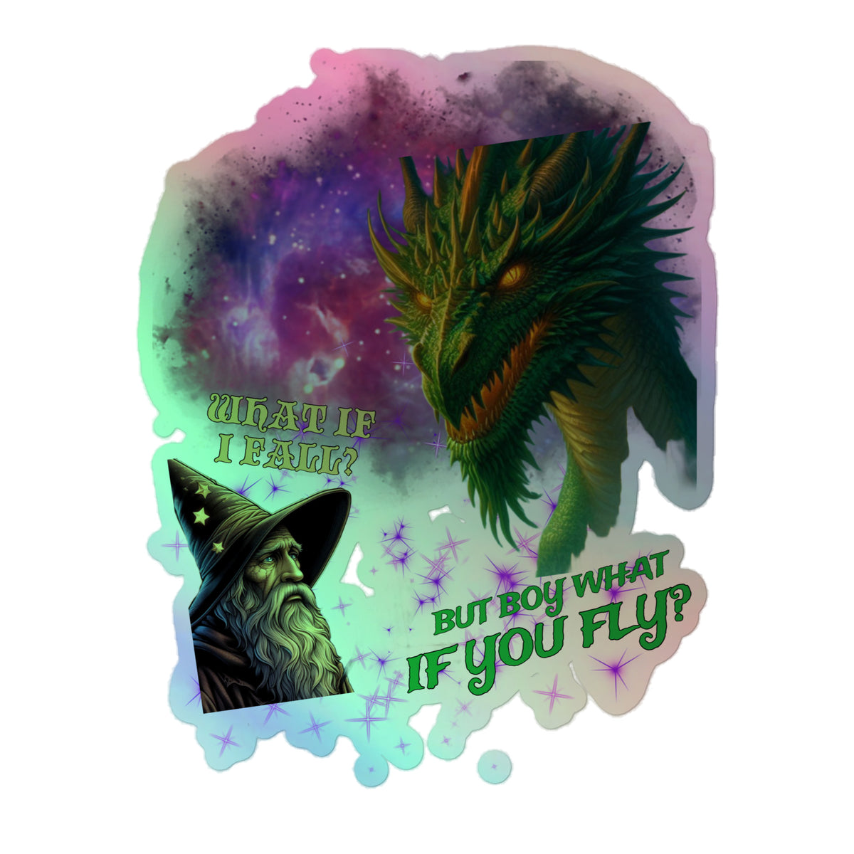 What if I fall? (Sticker)