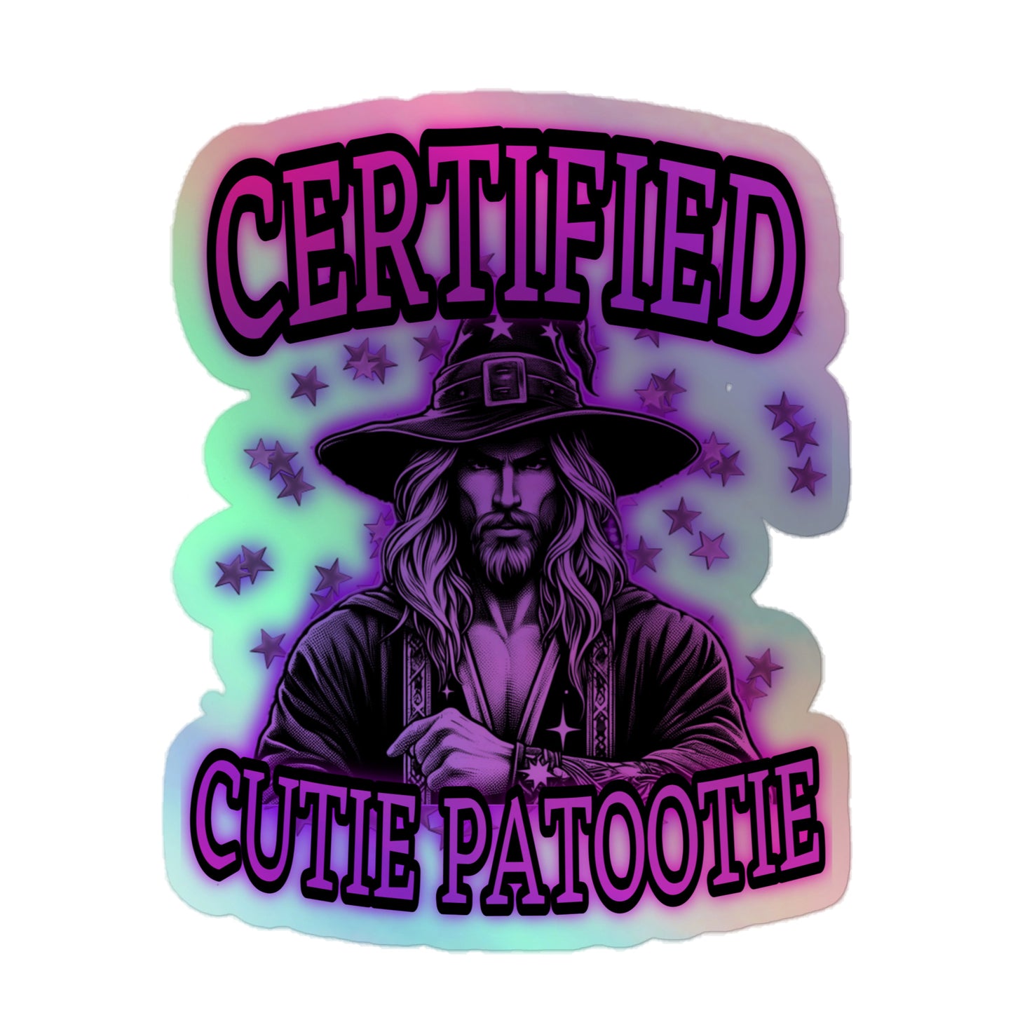 Certified cutie patootie (sticker)