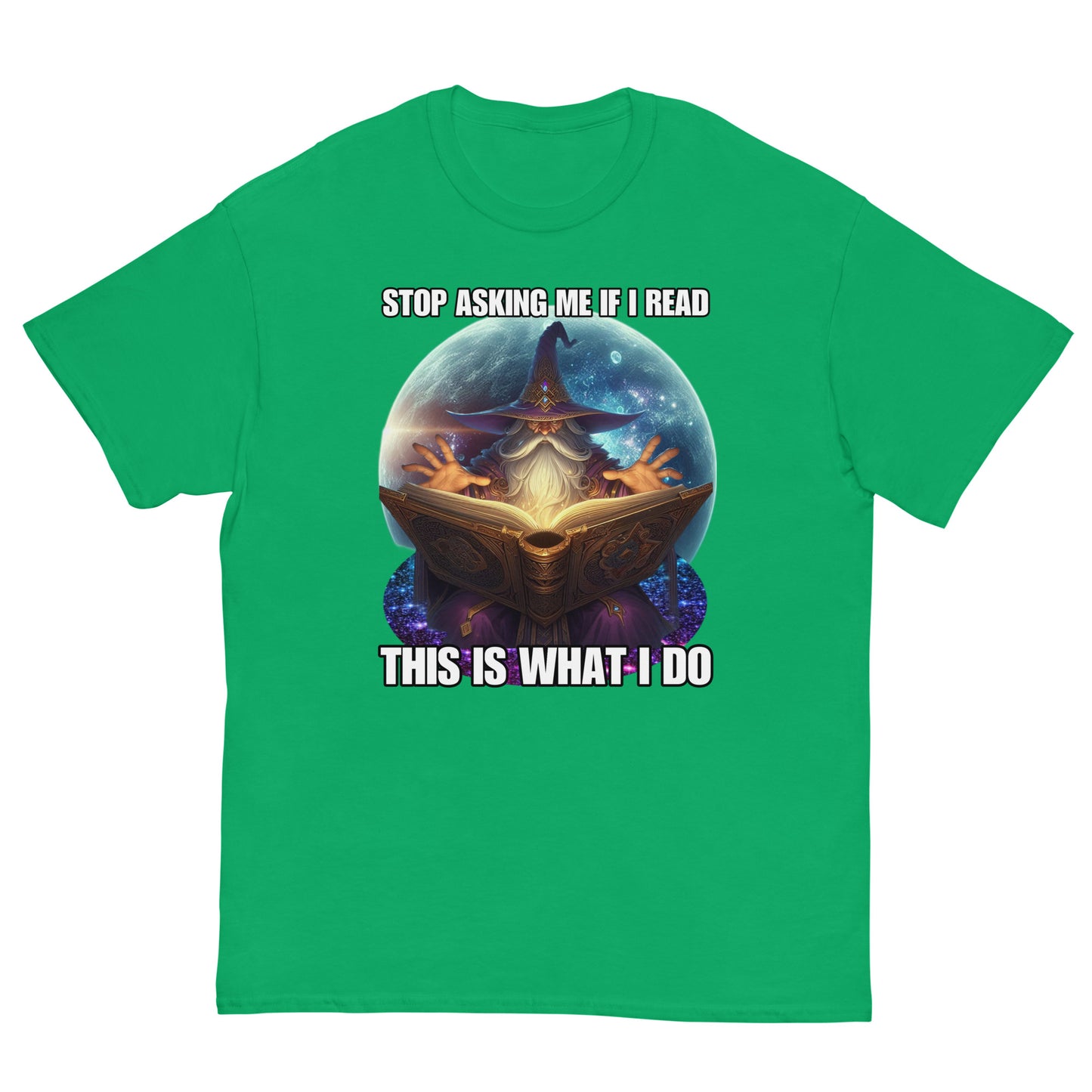Stop asking me if I read