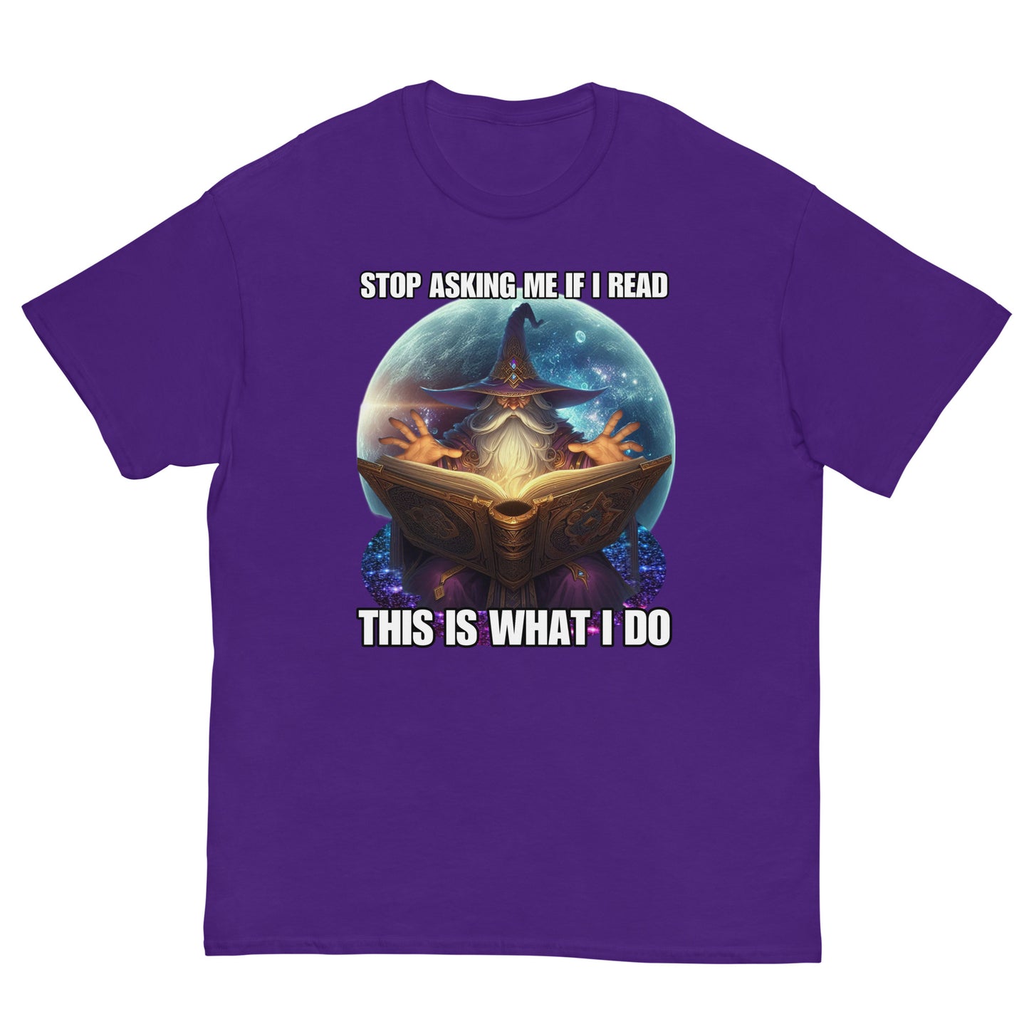 Stop asking me if I read