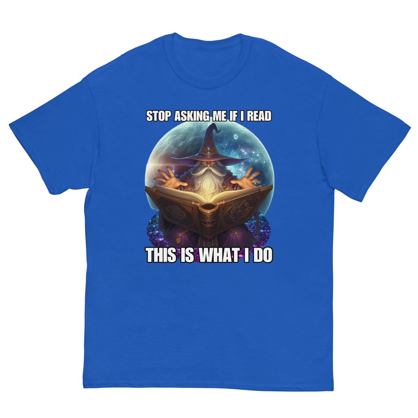 Stop asking me if I read