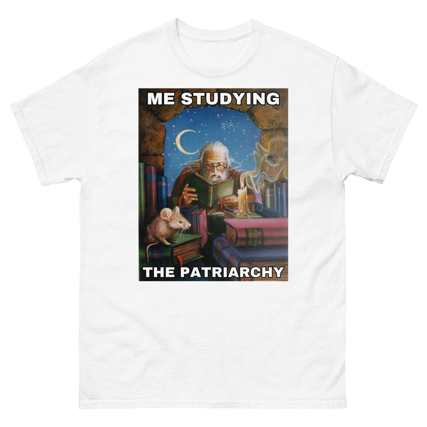 Me studying the patriarchy