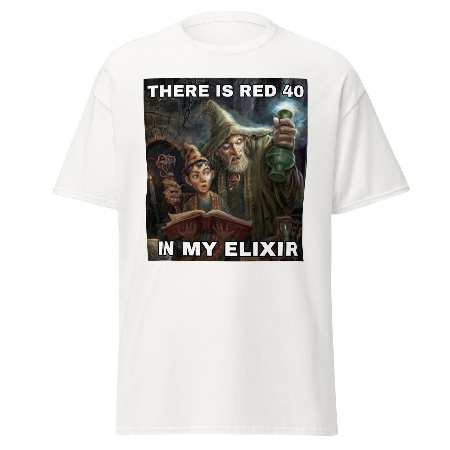 There is red 40 in my elixir