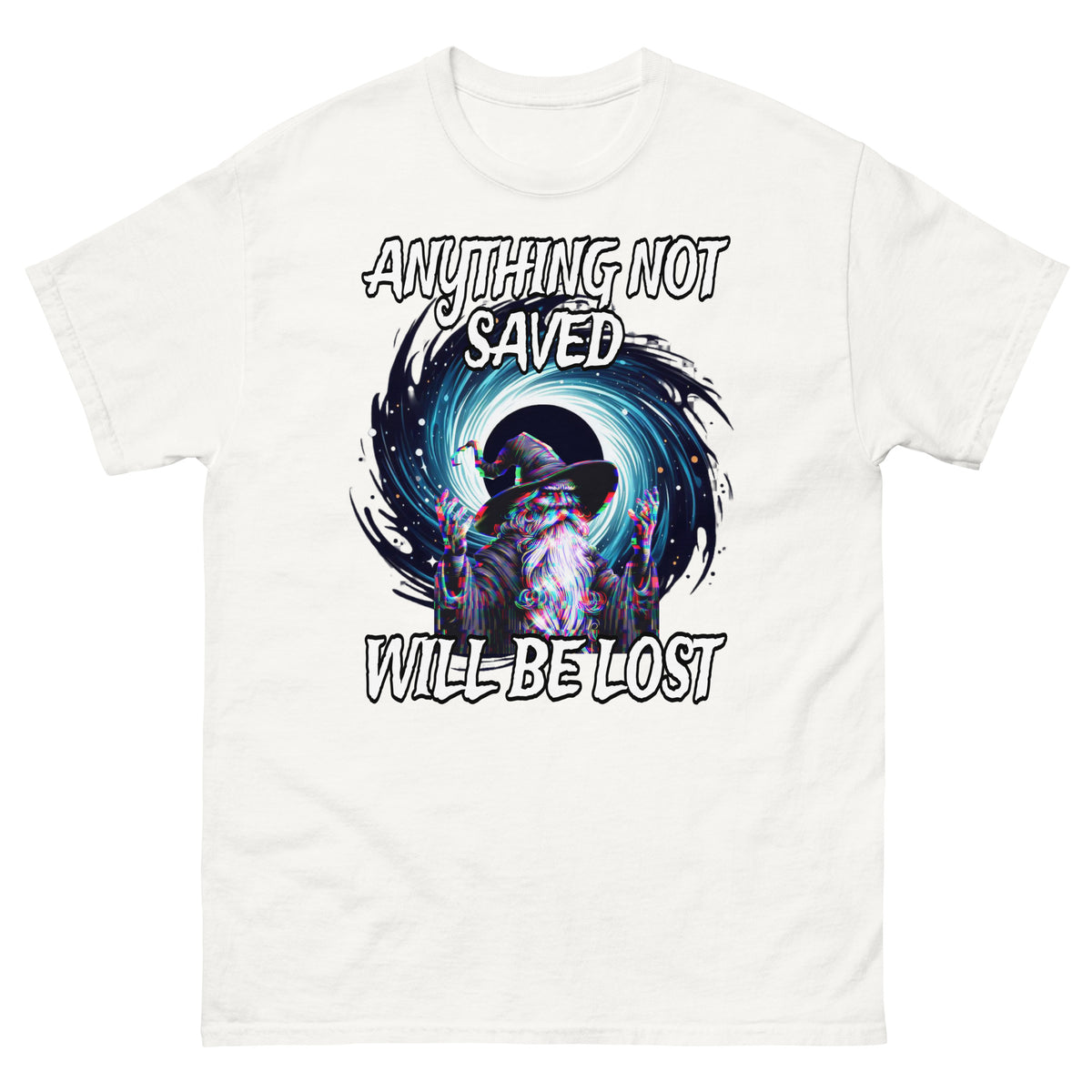 Anything not saved will be lost