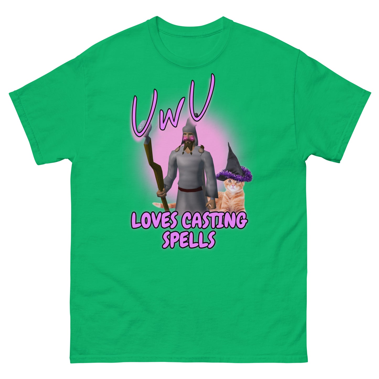 UwU loves casting spells
