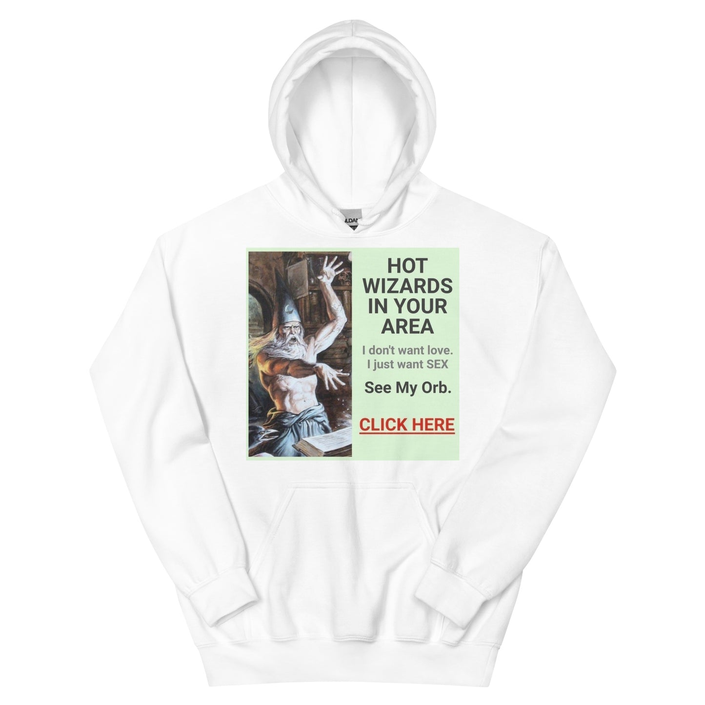 Hot wizard in your area (hoodie)