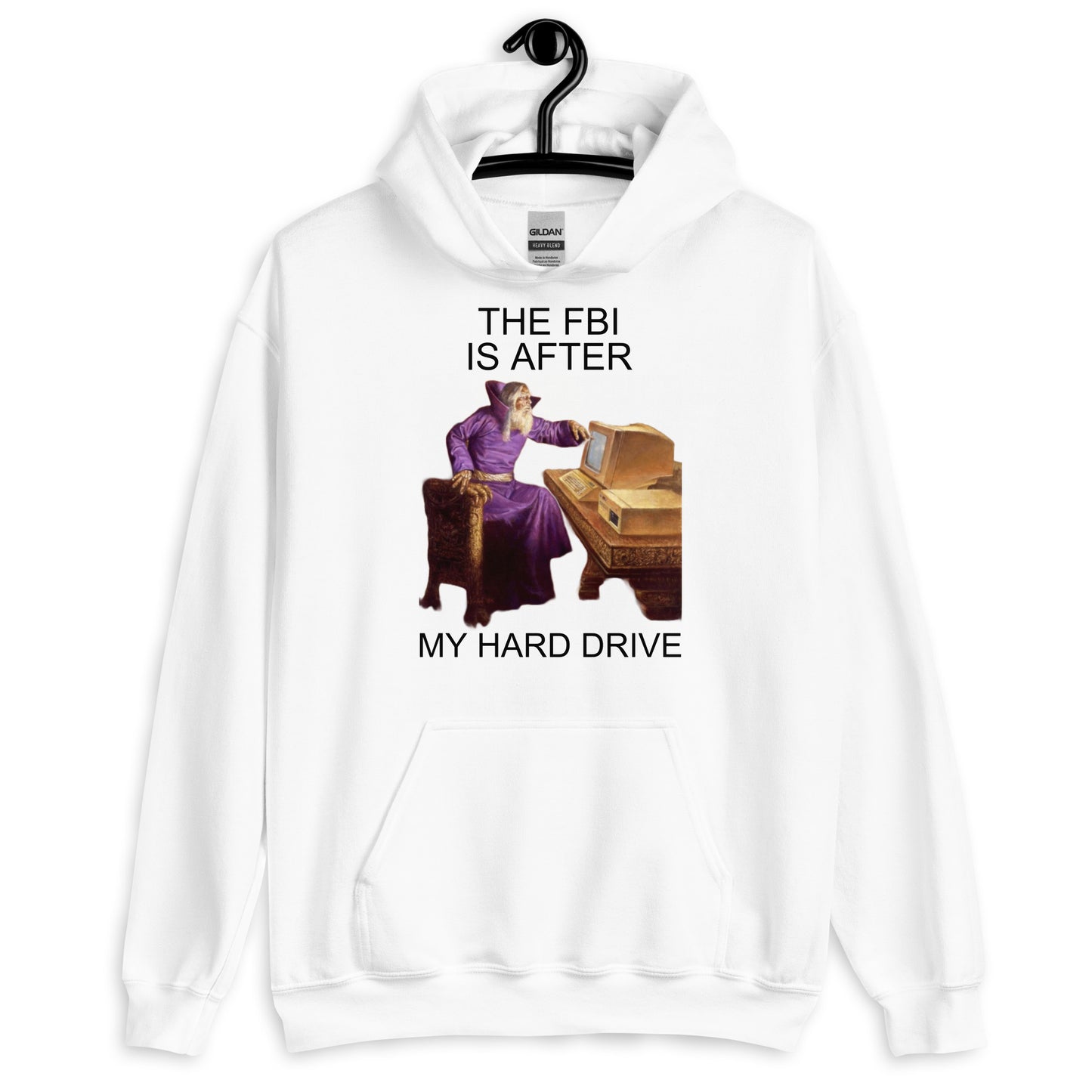 The fbi after my hard drive (hoodie)