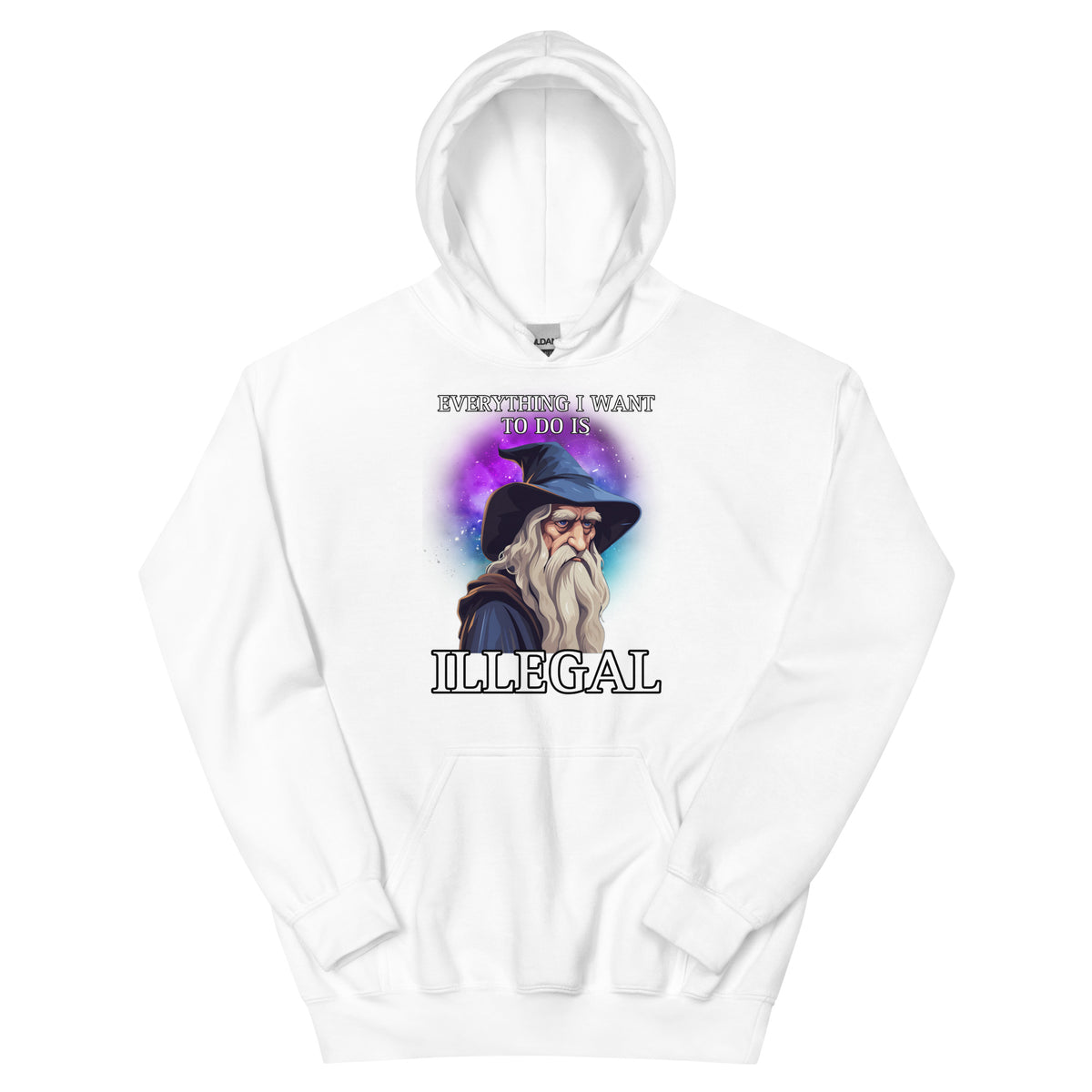 Everything I want to do is illegal (hoodie)