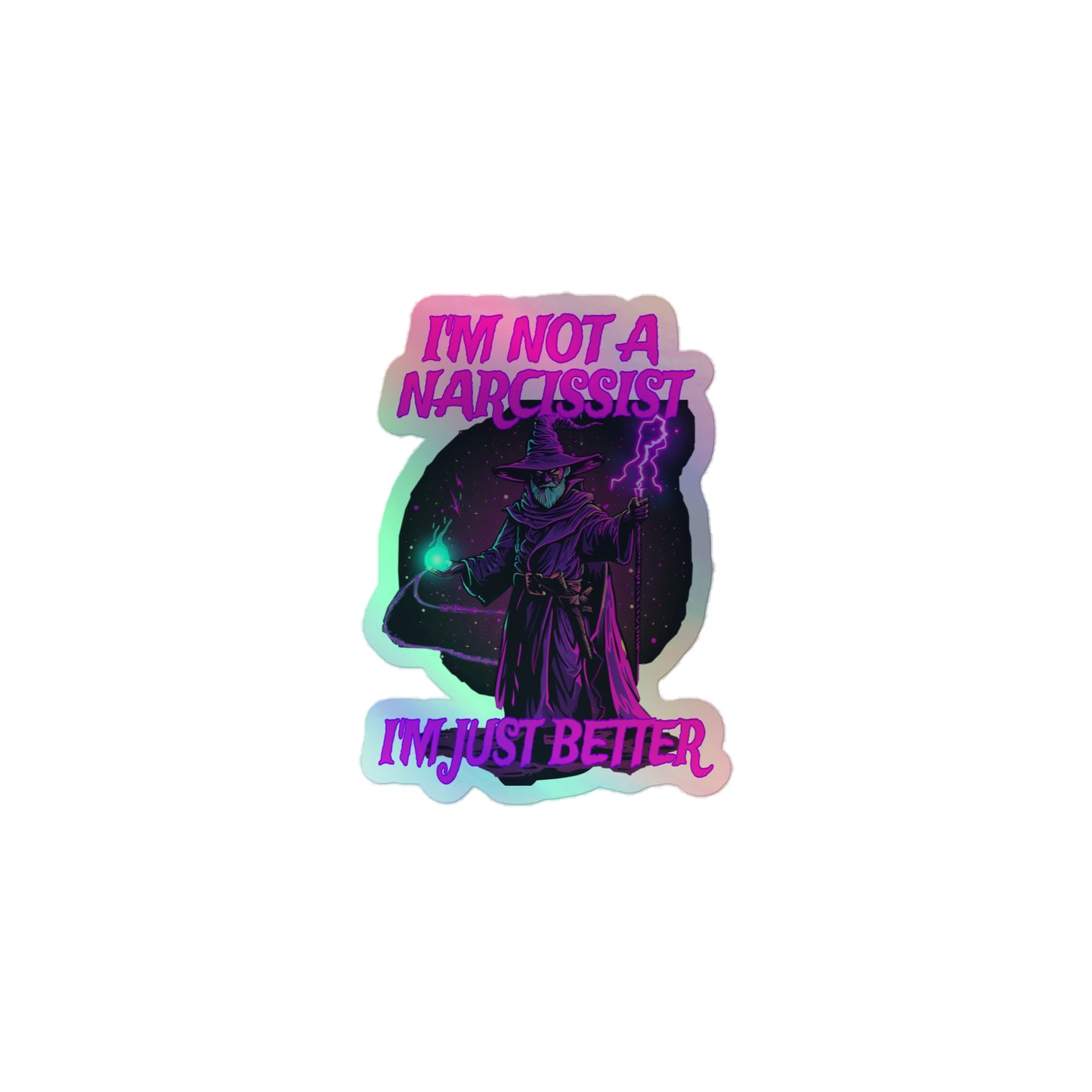 I'm not a narcissist (sticker)