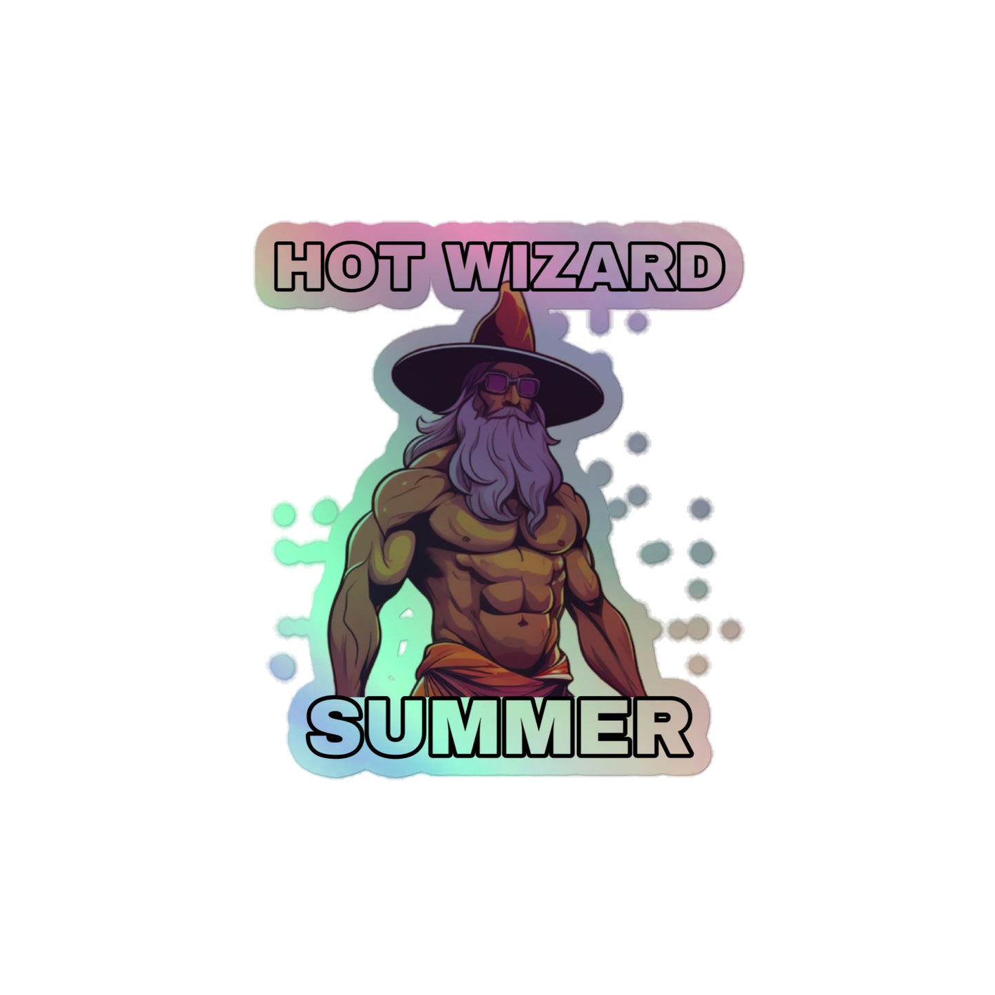 Hot Wizard Summer (sticker)