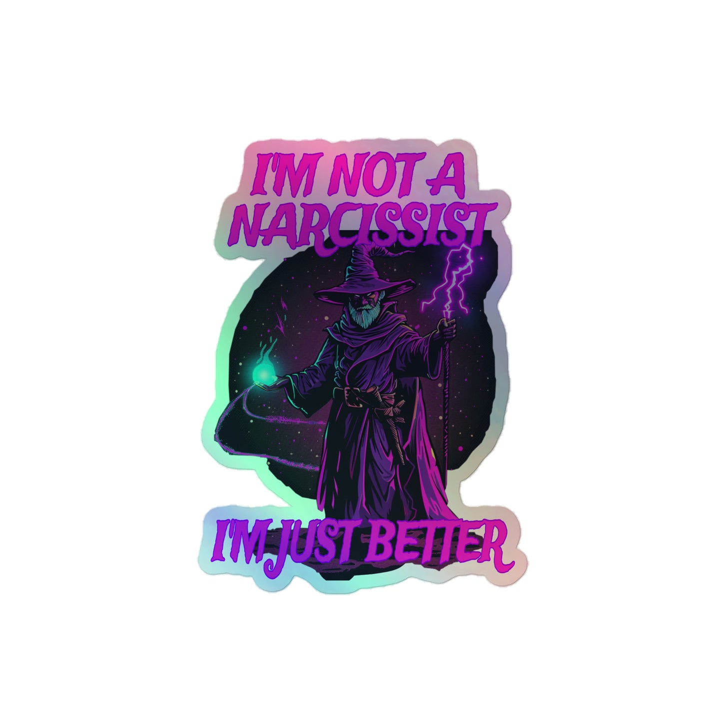 I'm not a narcissist (sticker)