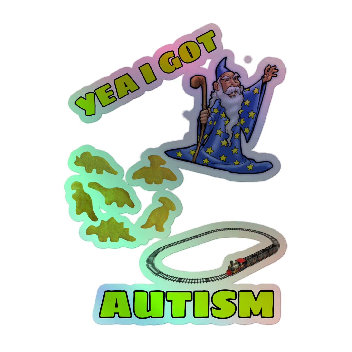 Yea I got autism (sticker)