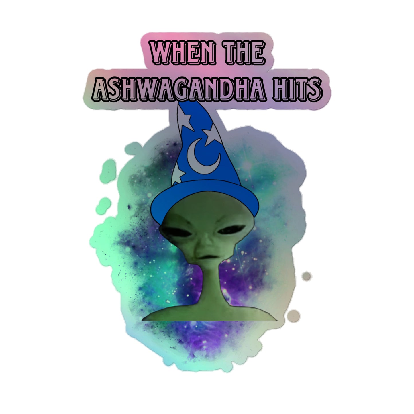 When the ashwagandha hits