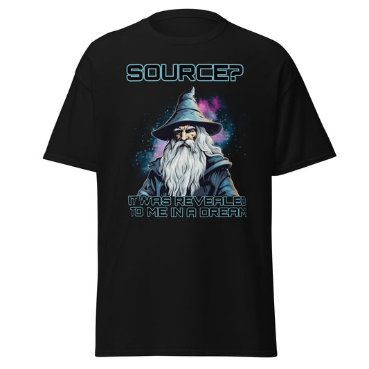 Source? It was revealed to me in a dream