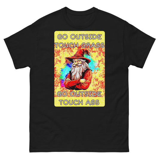 go outside touch grass
