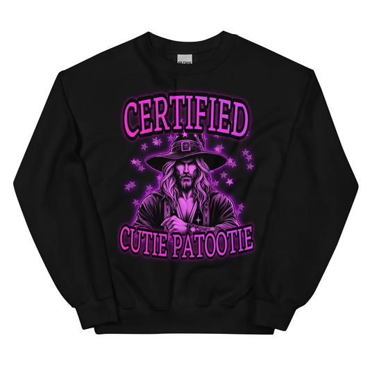 Certified cutie patootie (sweatshirt)