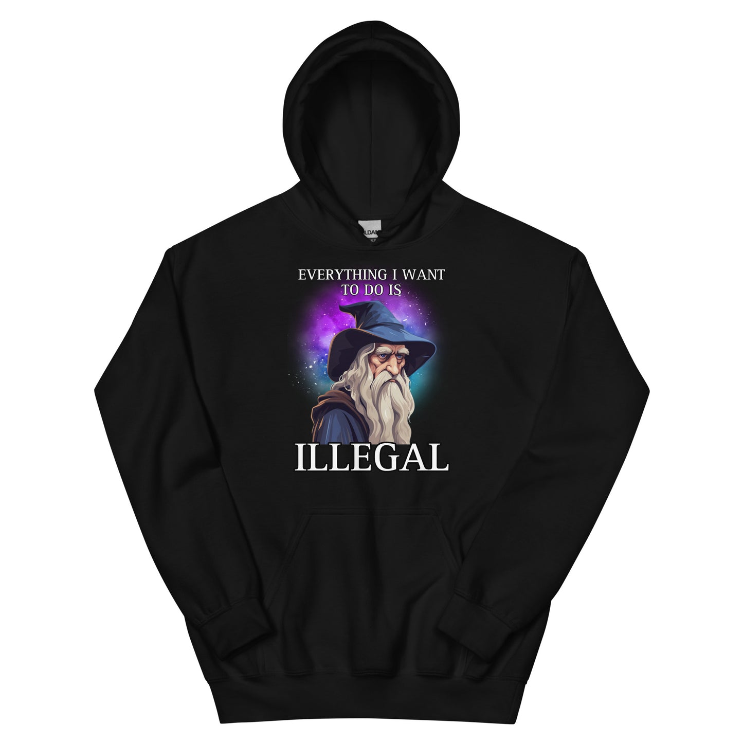 Everything I want to do is illegal (hoodie)