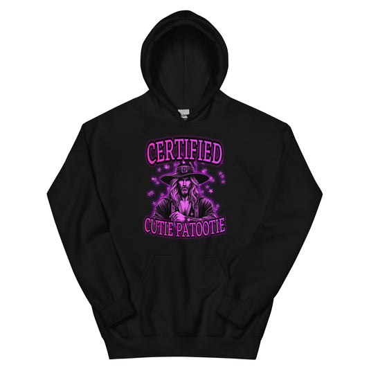 Certified cutie patootie (hoodie)