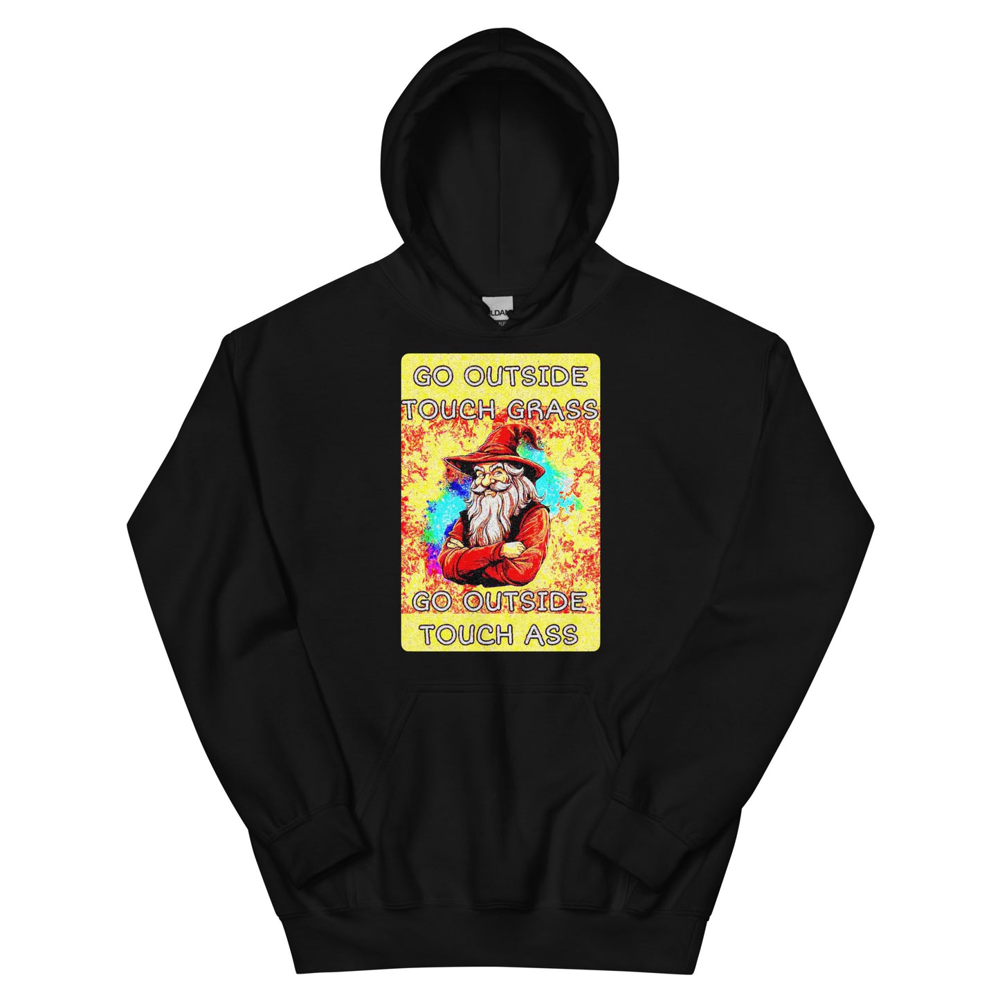 go outside touch grass (hoodie)