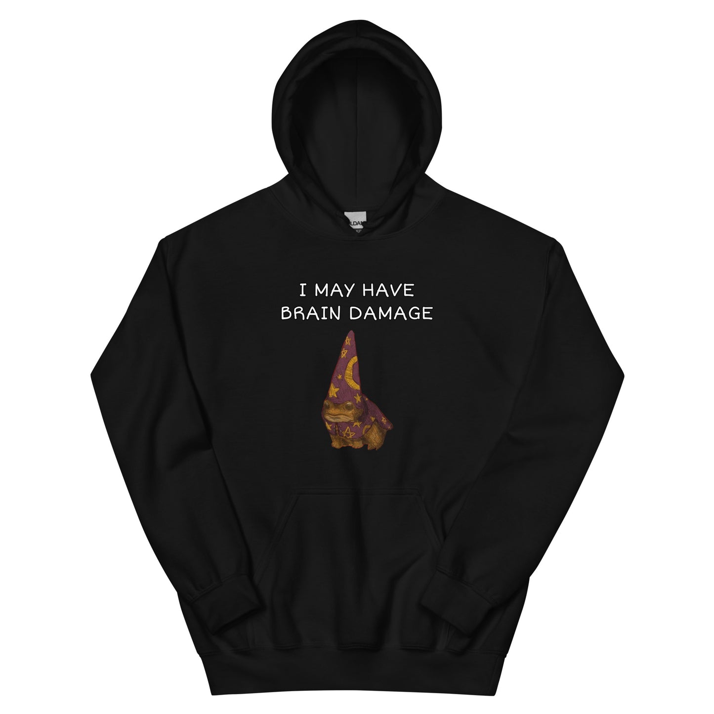 I may have brain damage (hoodie)