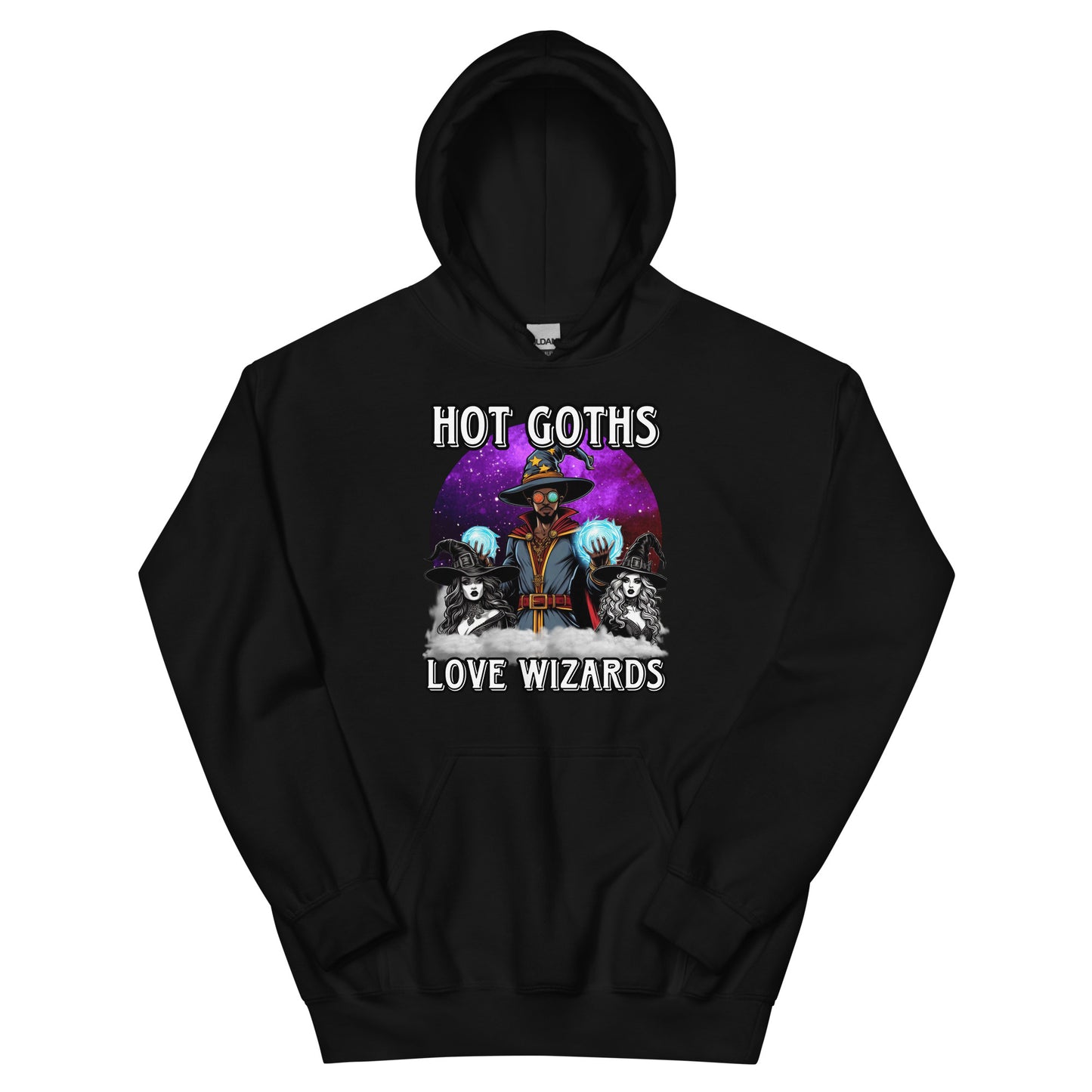 Hot goths love wizards (hoodie)