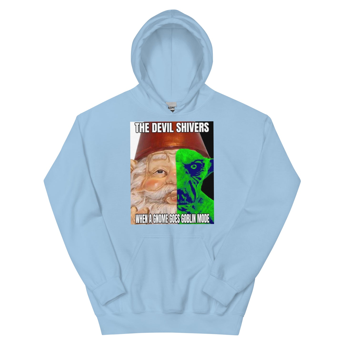 When a gnome goes goblin mode (hoodie)