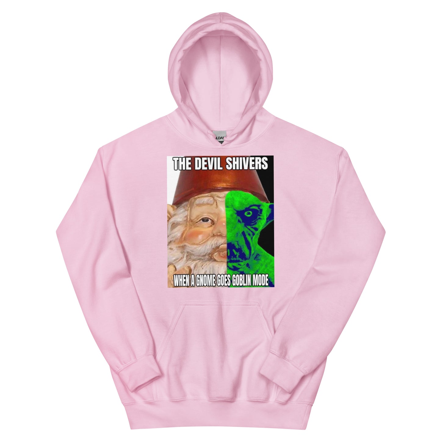 When a gnome goes goblin mode (hoodie)