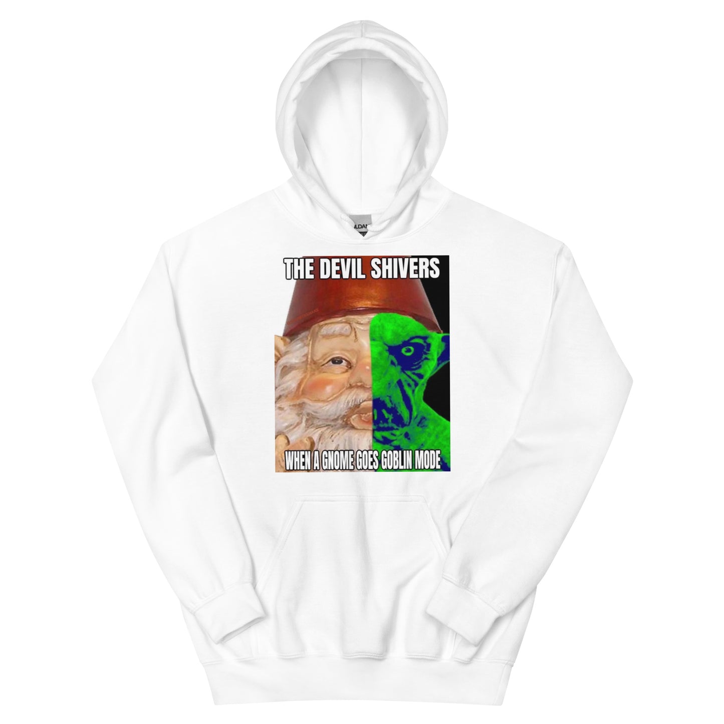 When a gnome goes goblin mode (hoodie)