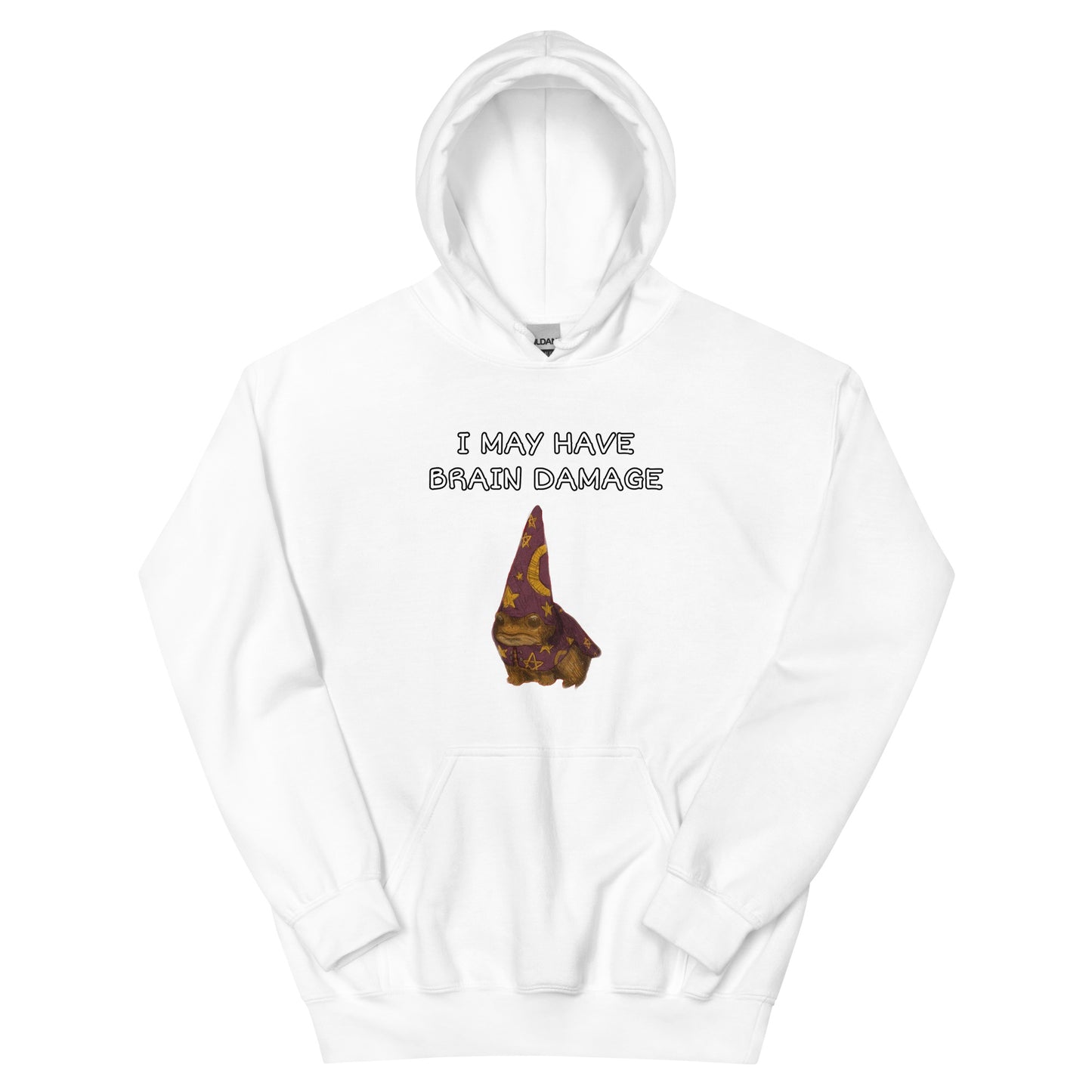 I may have brain damage (hoodie)