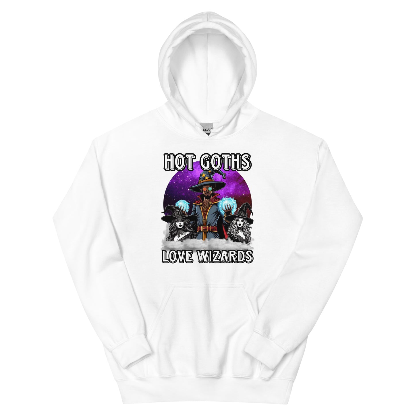 Hot goths love wizards (hoodie)